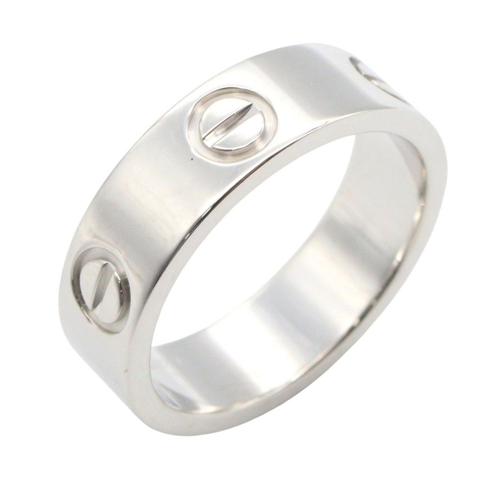 カルティエ CARTIER リング・指輪 ラブリング K18WG(ホワイトゴールド) ラブリング ユニセックス Used A