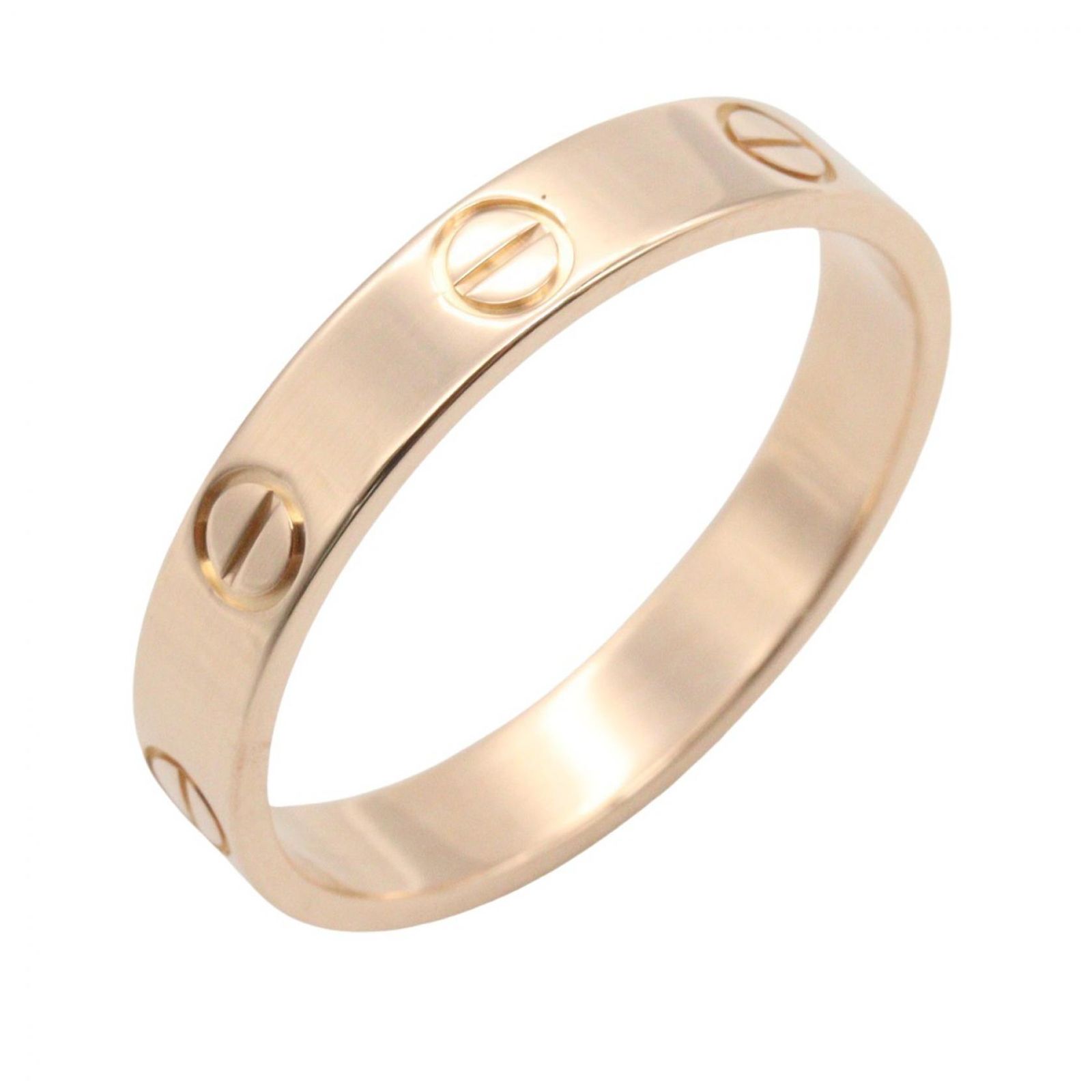 カルティエ CARTIER リング・指輪 ミニラブ リング K18PG(ピンクゴールド) ミニラブ リング ユニセックス Used A