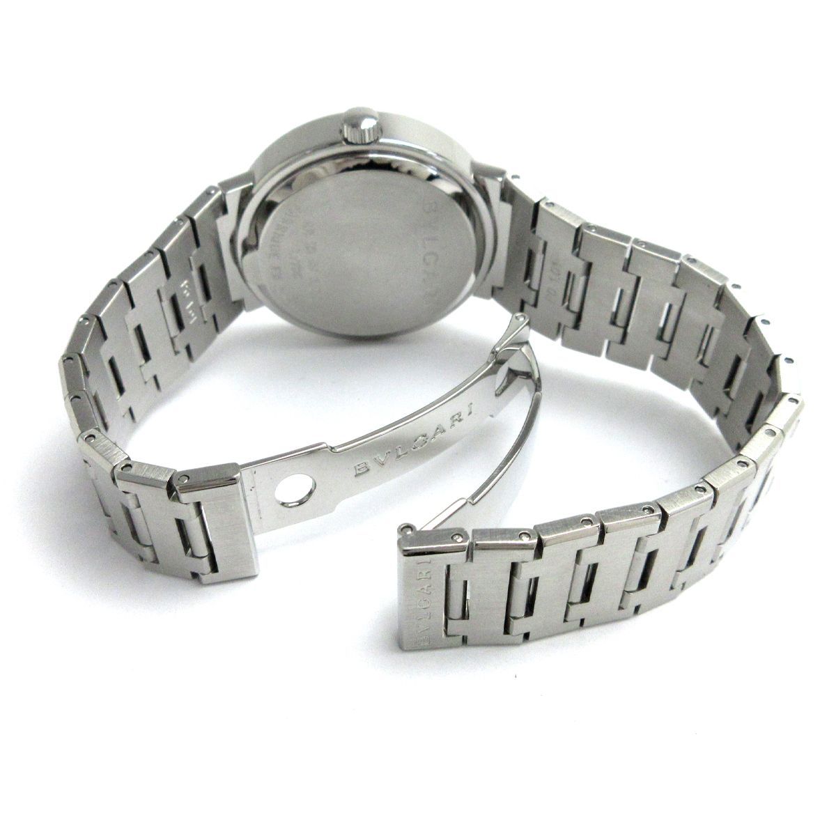 ブルガリ BVLGARI ブルガリブルガリ オートマチック メンズ ロゴあり 