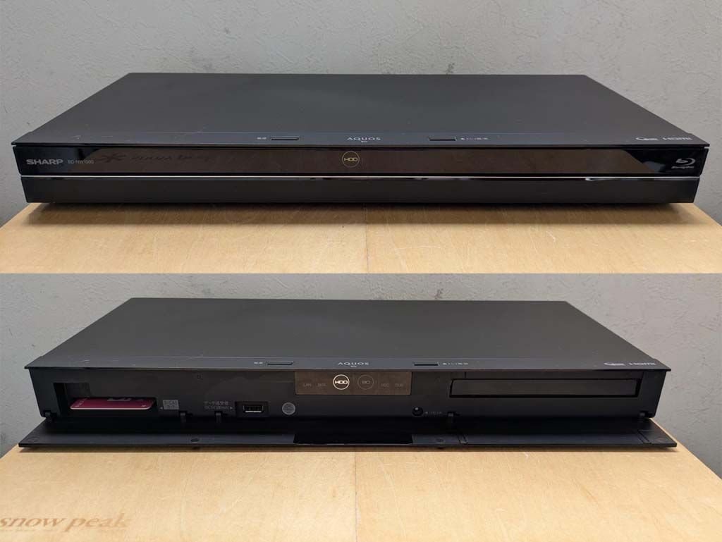 SHARP シャープ 2番組同時 1TBHDD内蔵 ブルーレイレコーダー BD-NW1000 SHARP シャープ 2番組同時 1TBHDD内蔵 ブルーレイレコーダー BD-NW1000