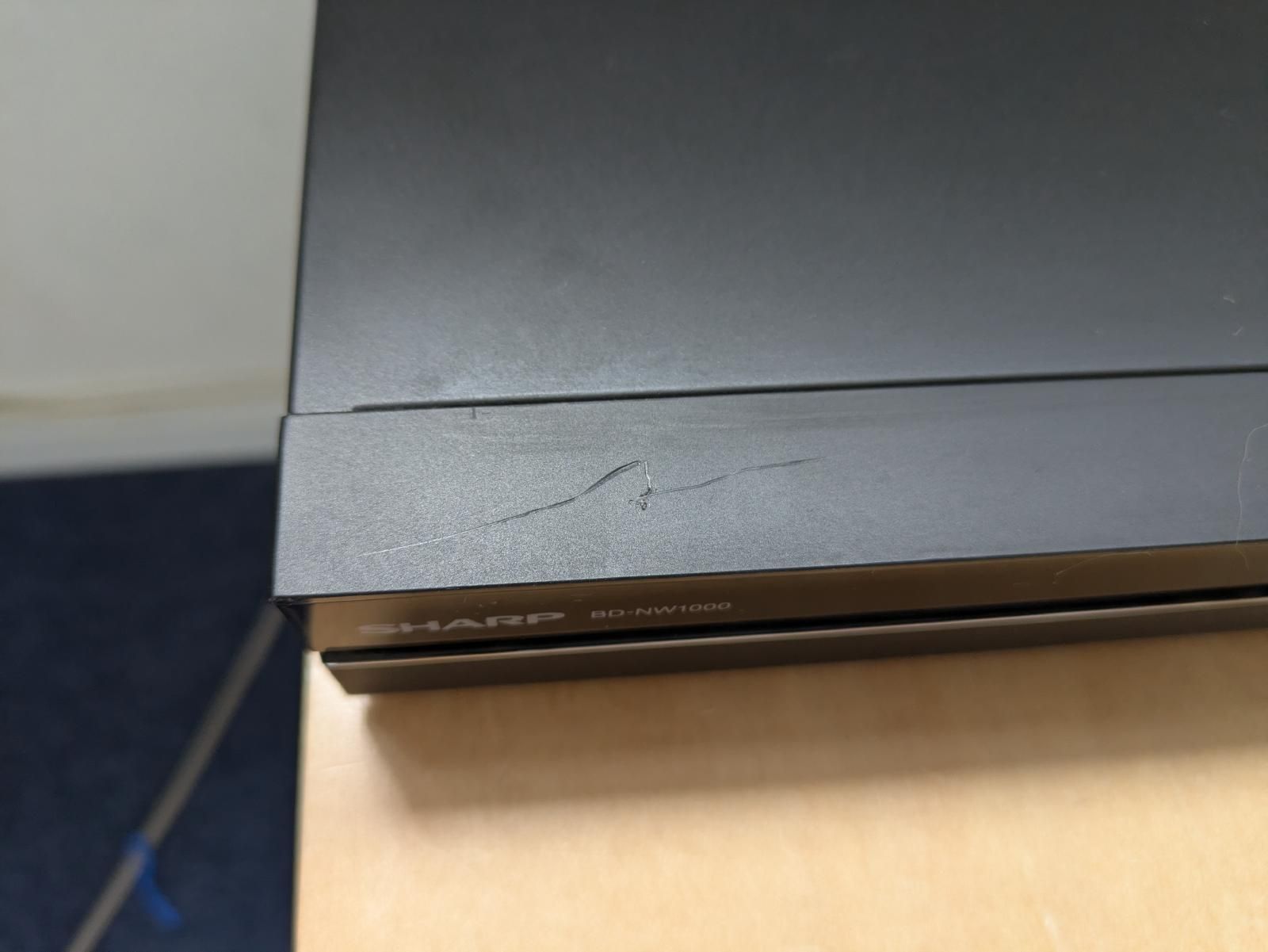 SHARP シャープ 2番組同時 1TBHDD内蔵 ブルーレイレコーダー BD-NW1000
