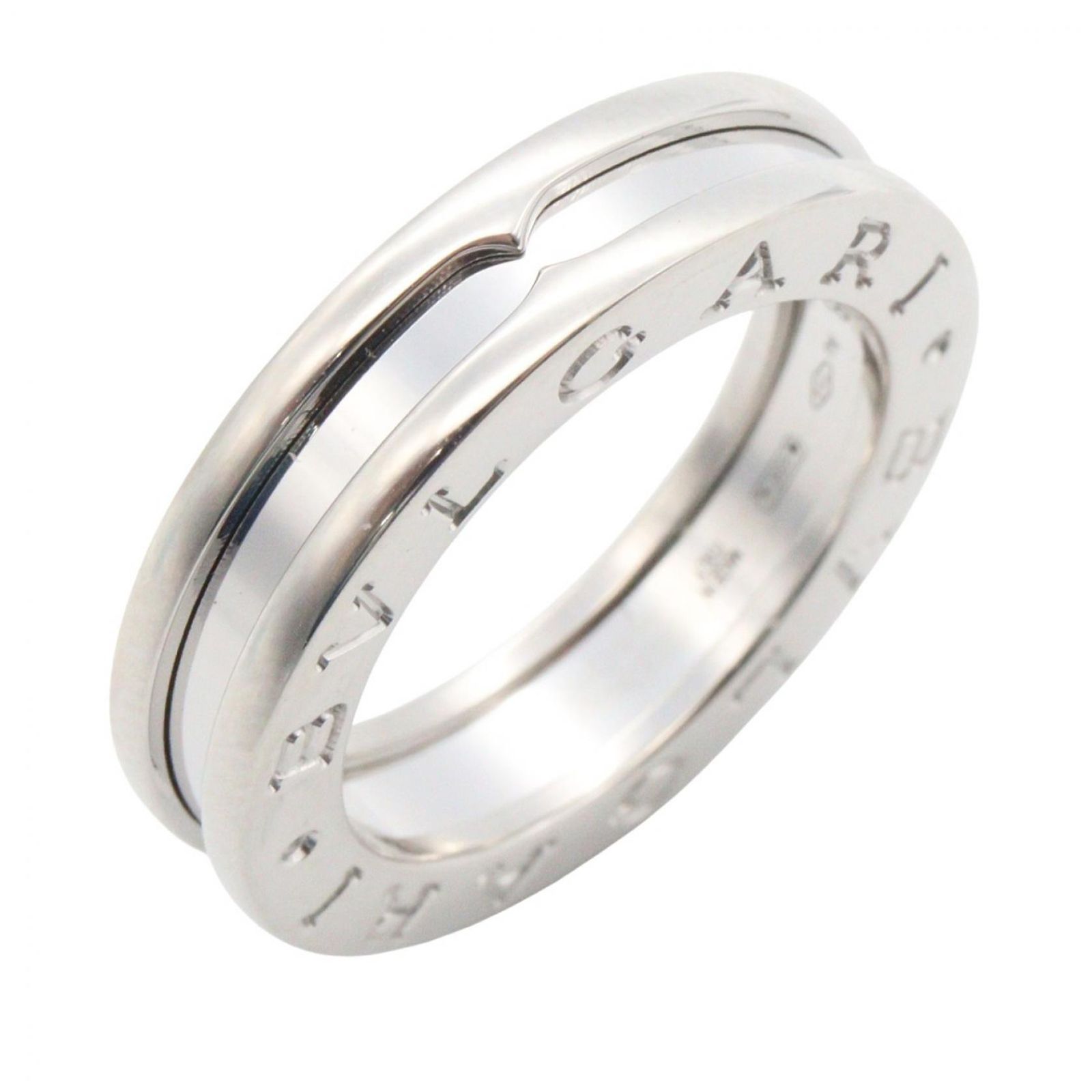 ブルガリ BVLGARI リング・指輪 B-zero1 ビーゼロワン リング 1バンド K18WG（ホワイトゴールド） B-zero1 リング 1バンド ユニセックス Used A