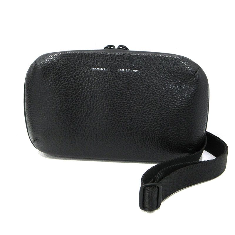 【三重本店】 中古 ボディバッグ GRAMS28 l グラムス28 131エッセンシャルポーチ ブラック 【121】