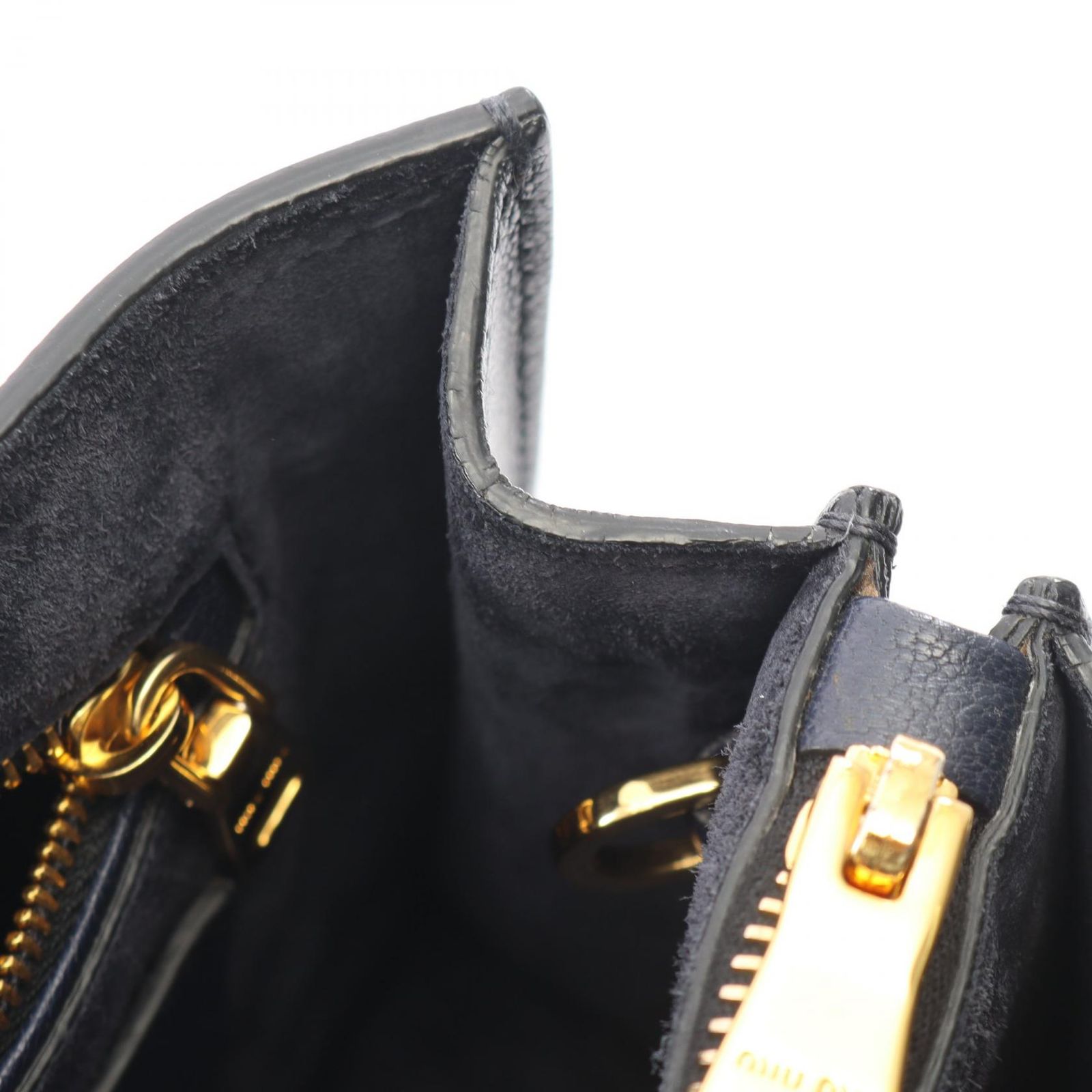 ミュウ ミュウ Miu Miu ハンドバッグ MADRAS マドラス 2WAY 5BA104 