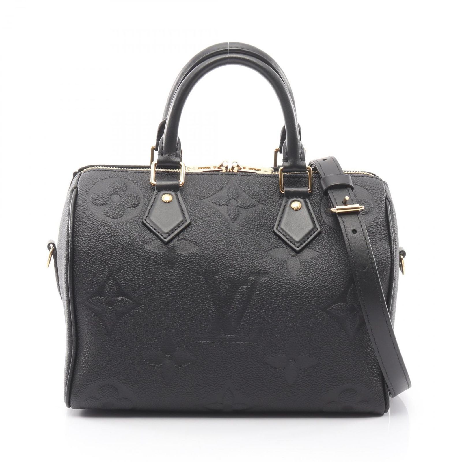 ルイ・ヴィトン LOUIS VUITTON ハンドバッグ スピーディ バンドリエール25 2WAY M58951 ノワール レザー スピーディ・バンドリエール25 レディース Used A