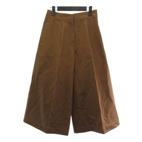 マルニ MARNI パンツ スラックス センタープレス ブラウン 茶 36