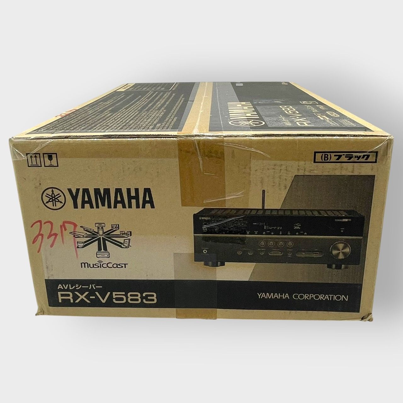 ヤマハ AVレシーバーブラック RX-V583(B) - メルカリ