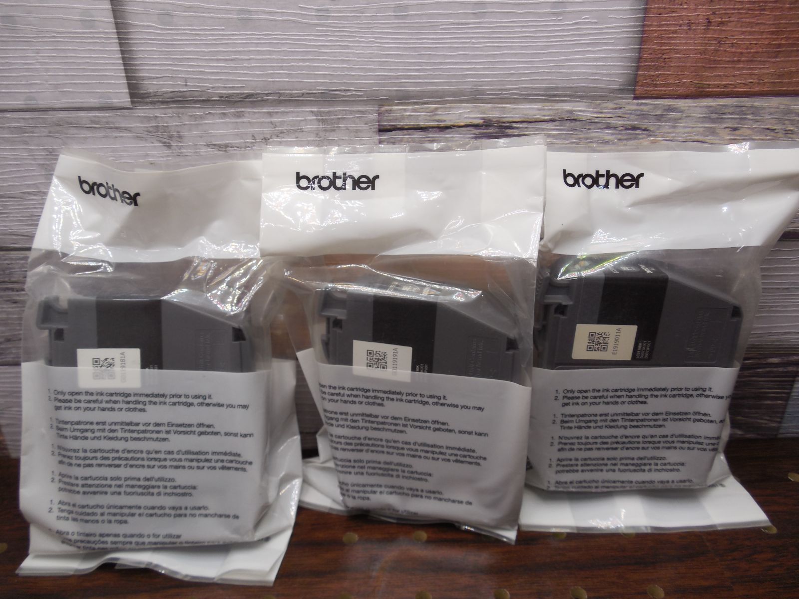 【R2359】brother 純正インクカートリッジ LC3119BK 3個セット
