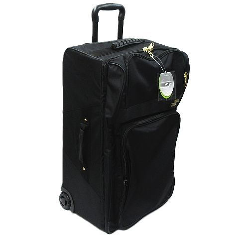 タグ付き 美品 SSK エスエスケー 消音キャスターバッグ ブラック 82L BH3002 ★3219 MF0006-08-0518①