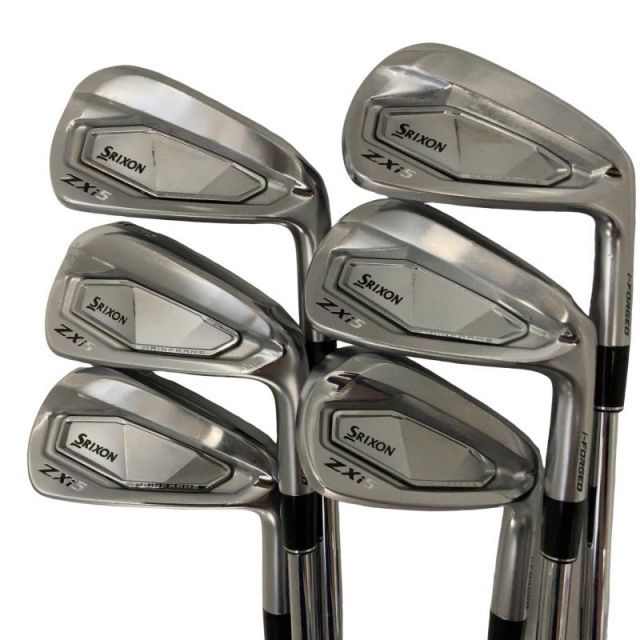【中古】 ダンロップ SRIXON ZXi5 6S アイアンセット IR NS PRO MODUS3 TOUR105 (フレックスS) メンズ 男性用 右利き 右用 Cランク ゴルフクラブ