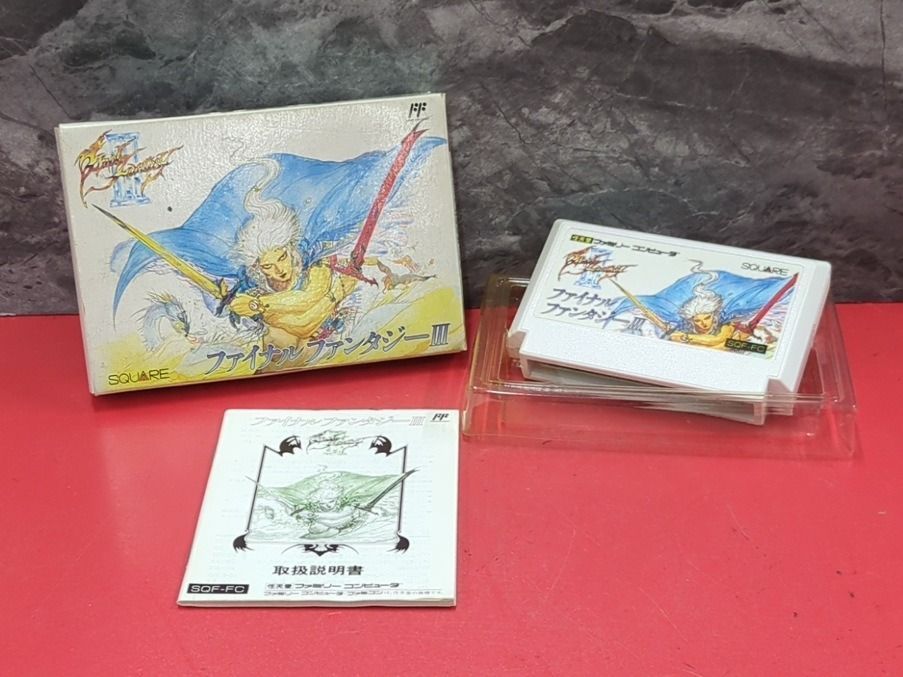 ファイナルファンタジーⅢ (ファミリーコンピュータ専用ソフト) ファイナルファンタジーIII ファミリーコンピュータ ファミコンソフト