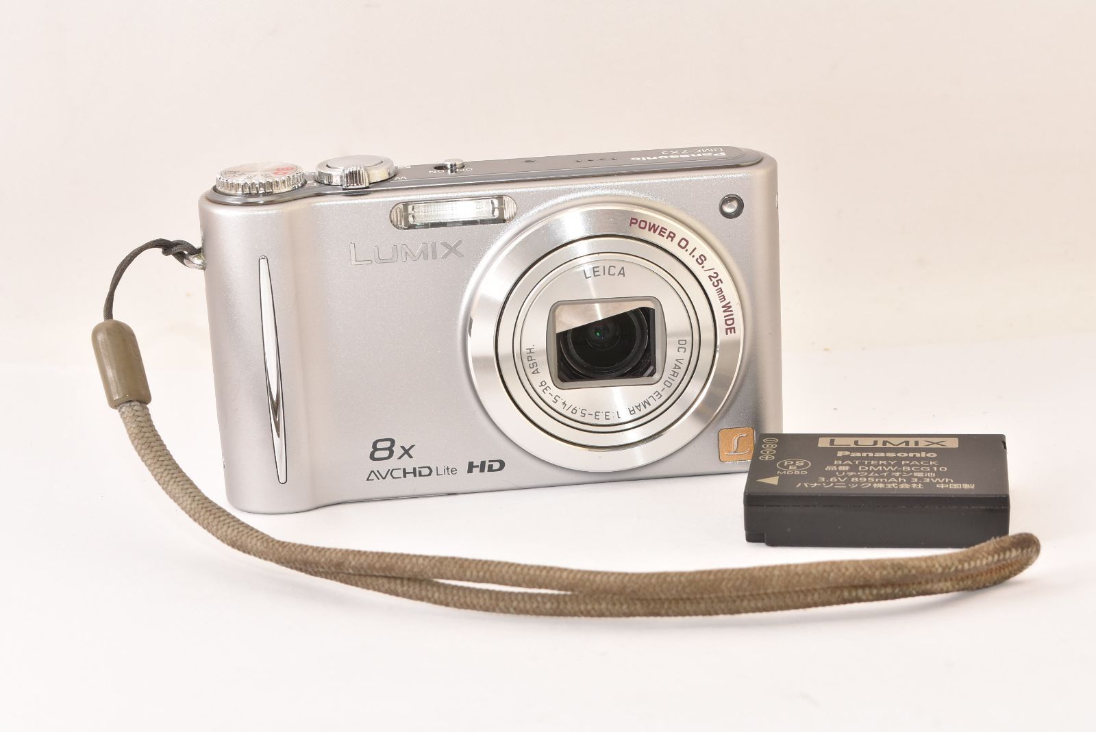 ☆ジャンク品☆ Panasonic パナソニック LUMIX DMC-ZX3 シルバー