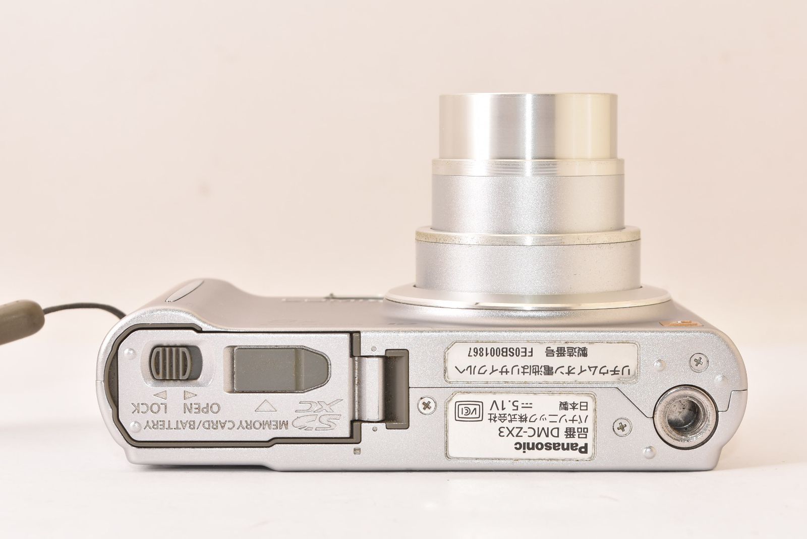 ☆ジャンク品☆ Panasonic パナソニック LUMIX DMC-ZX3 シルバー