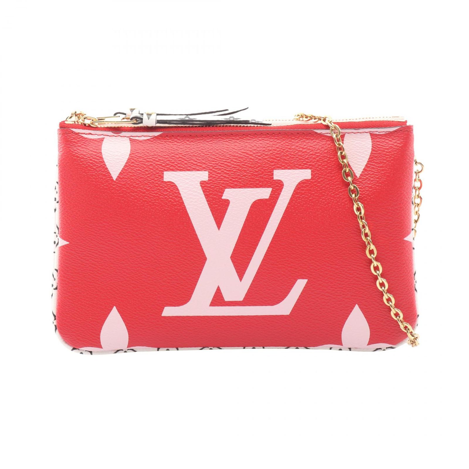 ルイ・ヴィトン LOUIS VUITTON ショルダーバッグ ポシェット ドゥーブル ジップ M67561 PVCコーティングキャンバス ポシェット・ドゥーブル・ジップ レディース