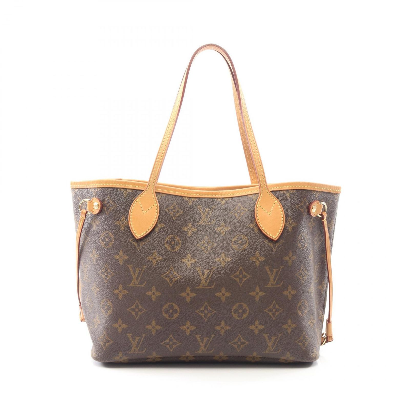 ルイ・ヴィトン LOUIS VUITTON トートバッグ ネヴァーフルPM M40155 PVCコーティングキャンバス レザー ネヴァーフルPM レディース Used A