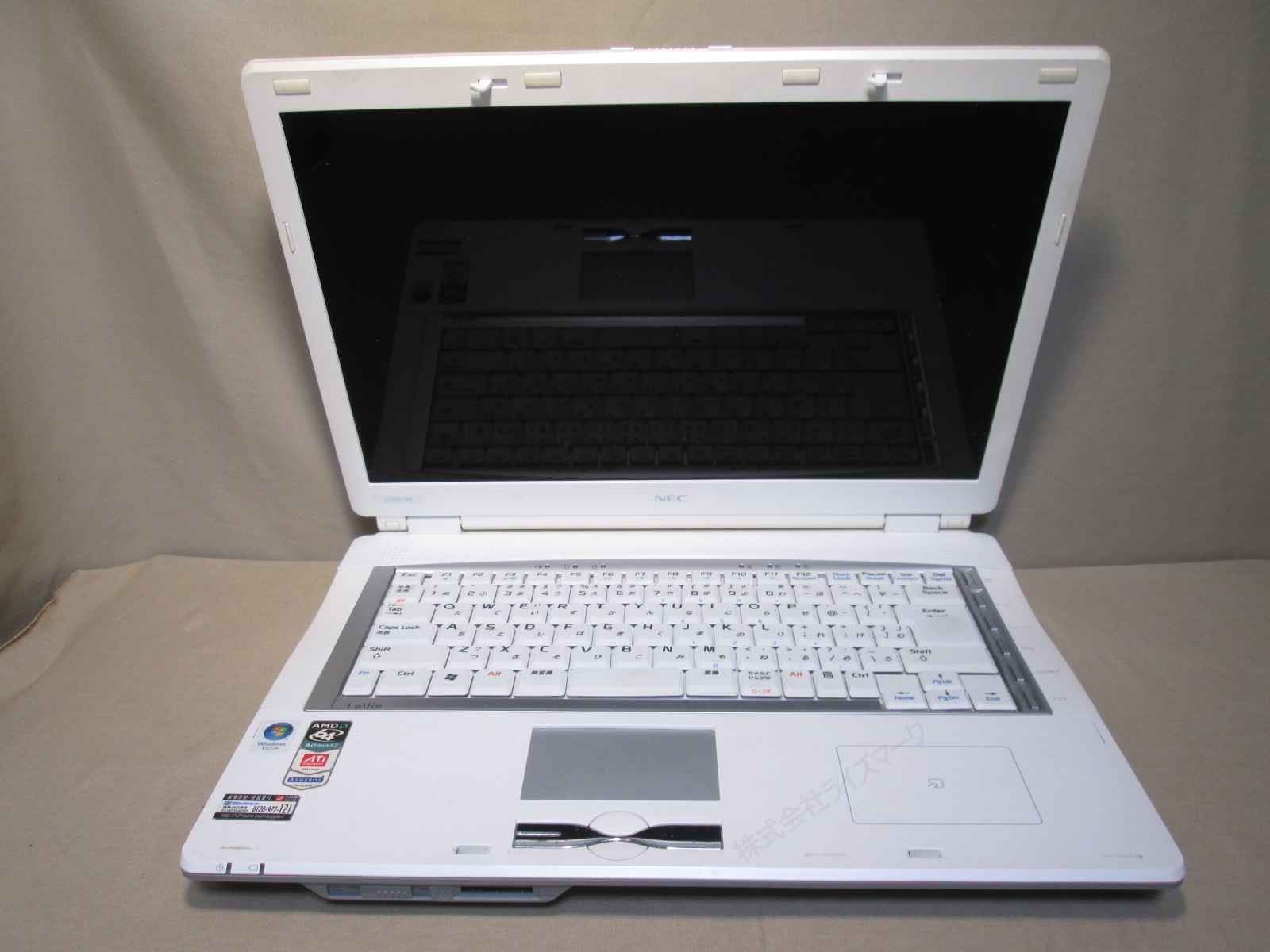 NEC LaVie LL550/M【AMD Athlon 64】 3GBメモリ 【WindowsVista世代の