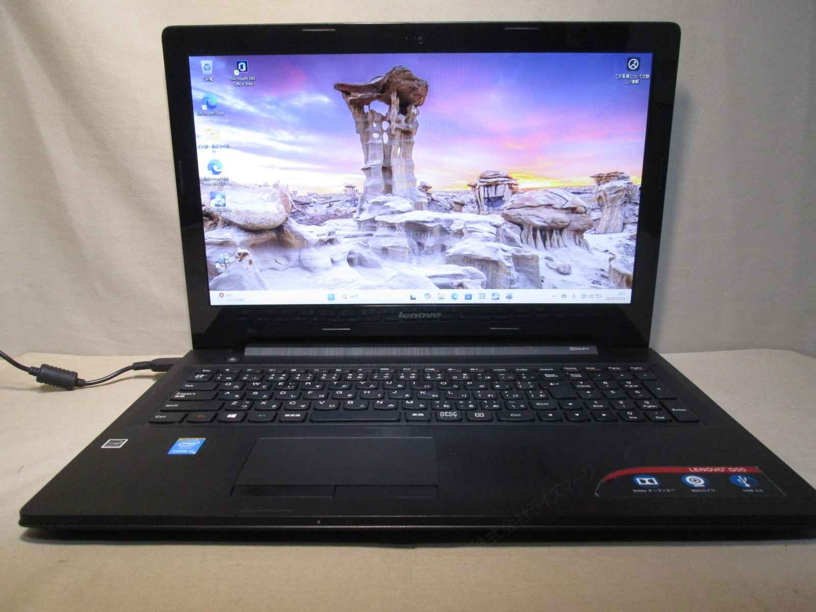 Lenovo G50 80E5019NJP【Core i5 5200U】 【Windows11 Home】MS 365