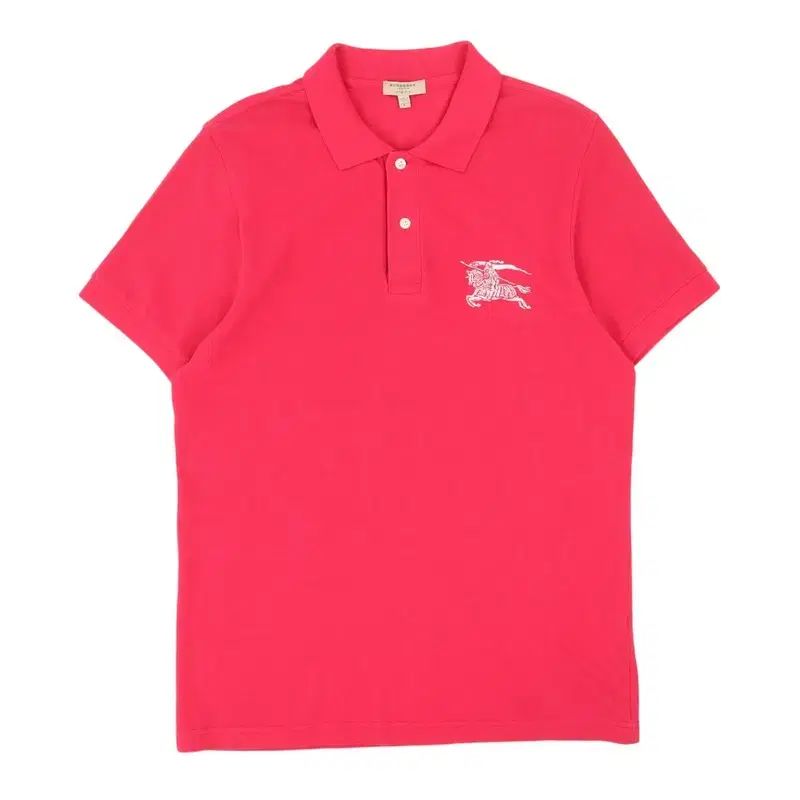 バーバリー ロンドン ピンク 麻 ロゴ Tシャツ
