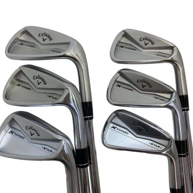 【中古】 キャロウェイ X FORGED STAR(2024) 6S アイアンセット IR NS PRO 950GH neo (フレックスS) メンズ 男性用 右利き 右用 Cランク ゴルフクラブ 52,373円