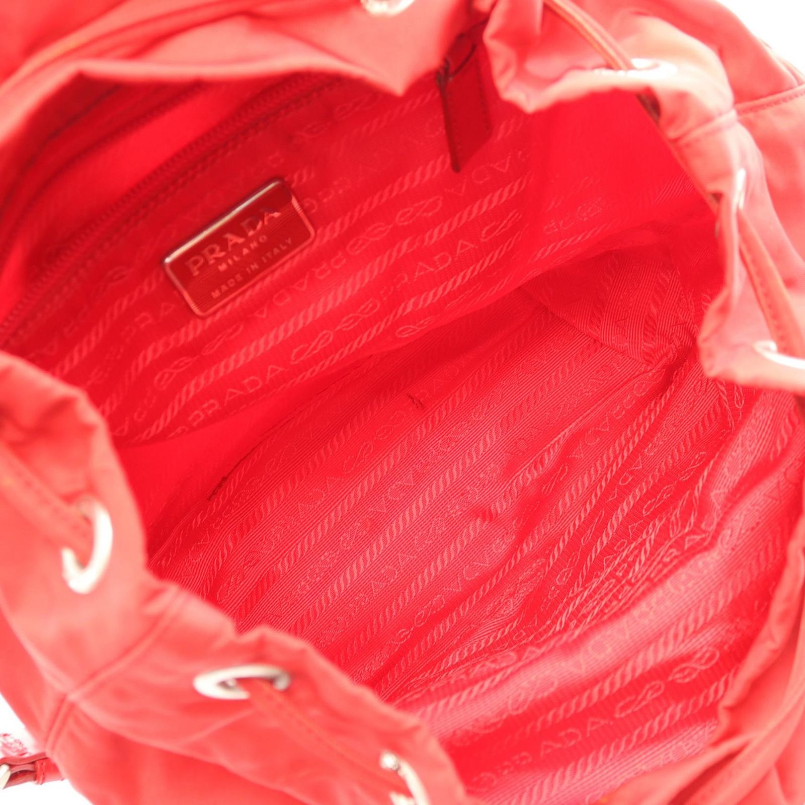 プラダ PRADA リュックサック バックパック VELA B5885 レッド 