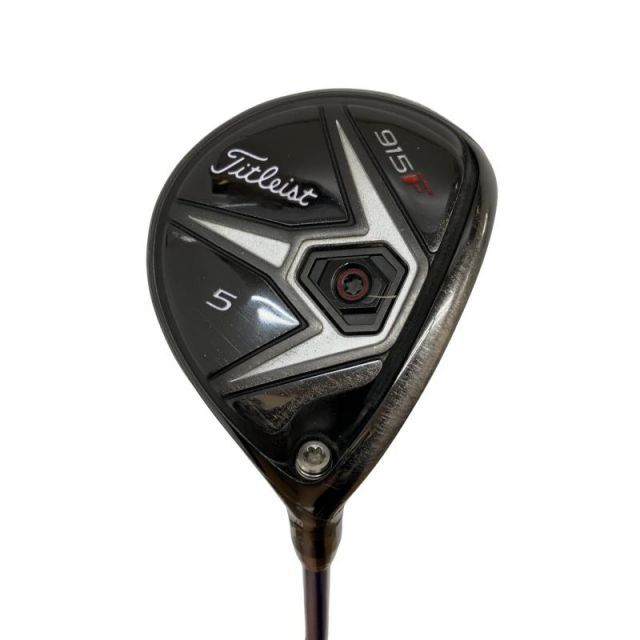 【中古】 タイトリスト 915 F 5W フェアウェイウッド FW 純正特注シャフト (フレックスS) メンズ 男性用 右利き 右用 Cランク ゴルフクラブ