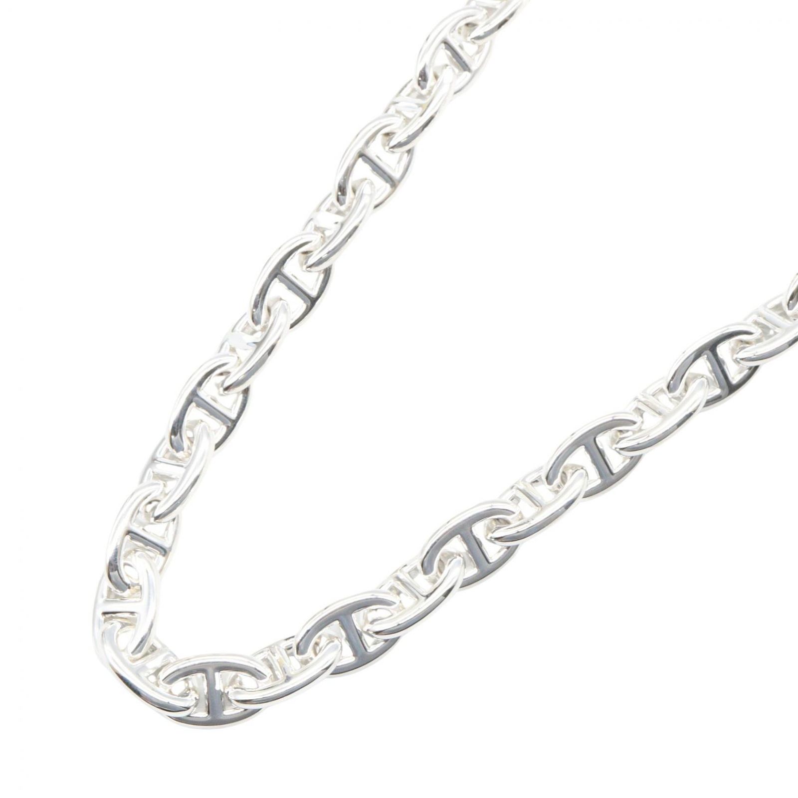 エルメス HERMES ネックレス シェーヌダンクルPM ネックレス 首回り40㎝ シルバー925 シェーヌダンクルPM ネックレス レディース Used A
