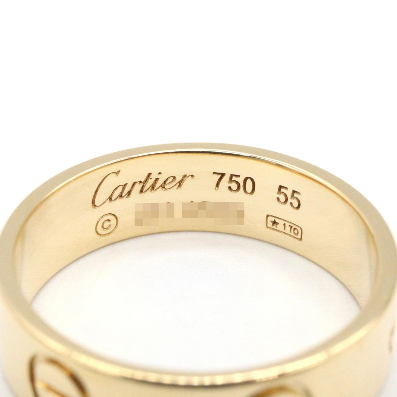 カルティエ CARTIER リング・指輪 ラブリング K18（イエローゴールド 