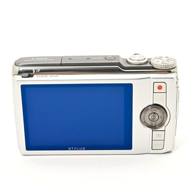 美品＞ OLYMPUS STYLUS SH-60 シルバー｜デジタルカメラ｜コンパクト
