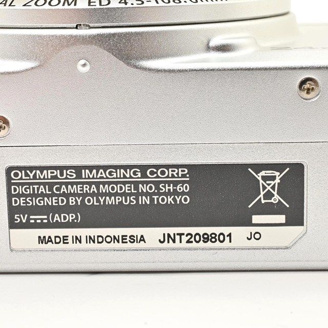 美品＞ OLYMPUS STYLUS SH-60 シルバー｜デジタルカメラ｜コンパクト