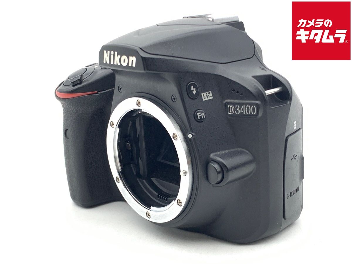 【中古】 【並品】 ニコン D3400 ボディ ブラック