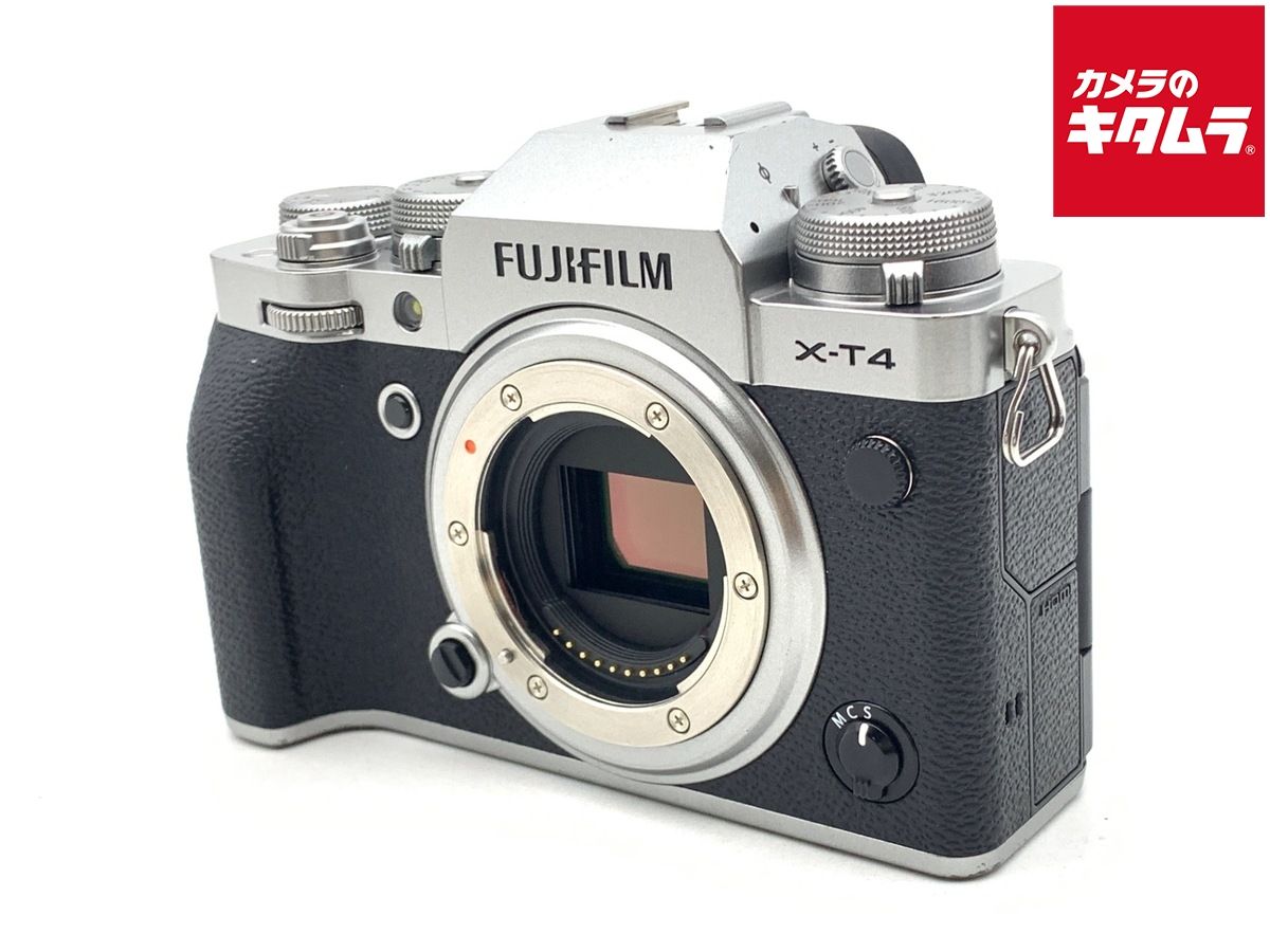 【中古】 【並品】 フジフイルム X-T4 ボディ シルバー