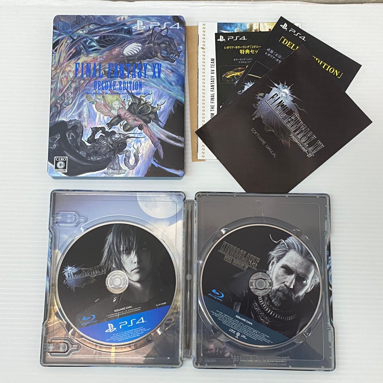 □PS4ソフト ファイナルファンタジー XV デラックスエディション