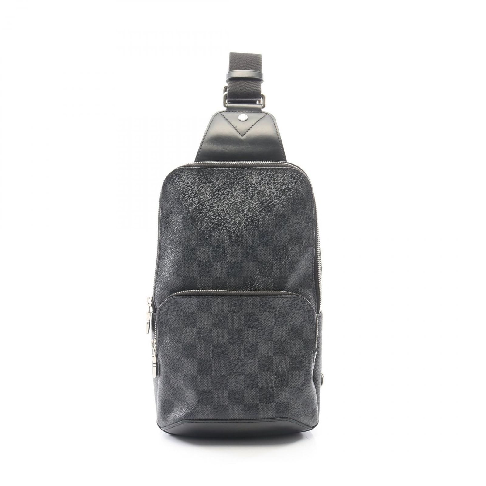 ルイ・ヴィトン LOUIS VUITTON ウエストバッグ ボディバッグ アヴェニュー スリングバッグ N41719 PVCコーティングキャンバス レザー アヴェニュー・スリングバッグ