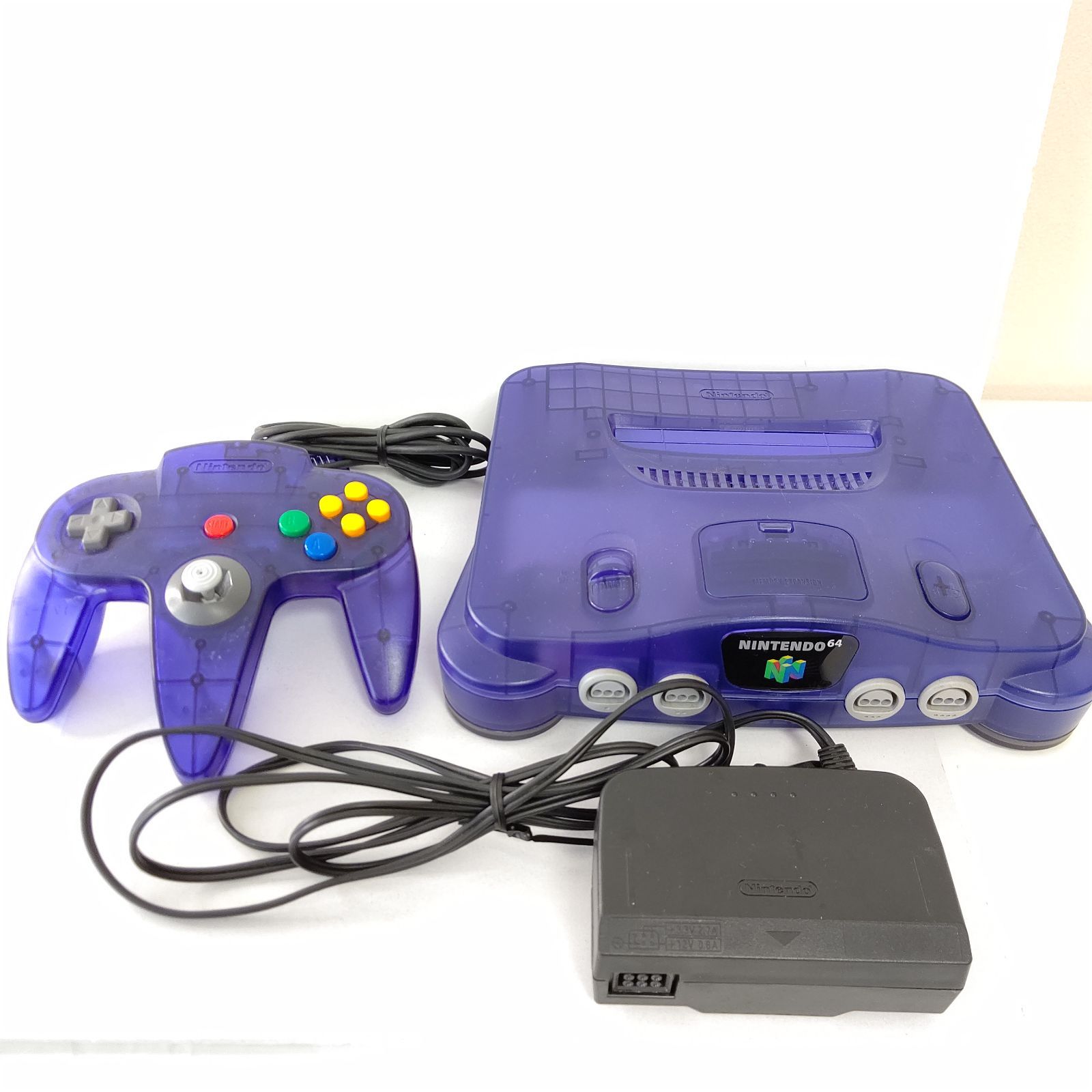 Nintendo　ニンテンドウ64 美品　ミッドナイトブルー　トイザラス限定