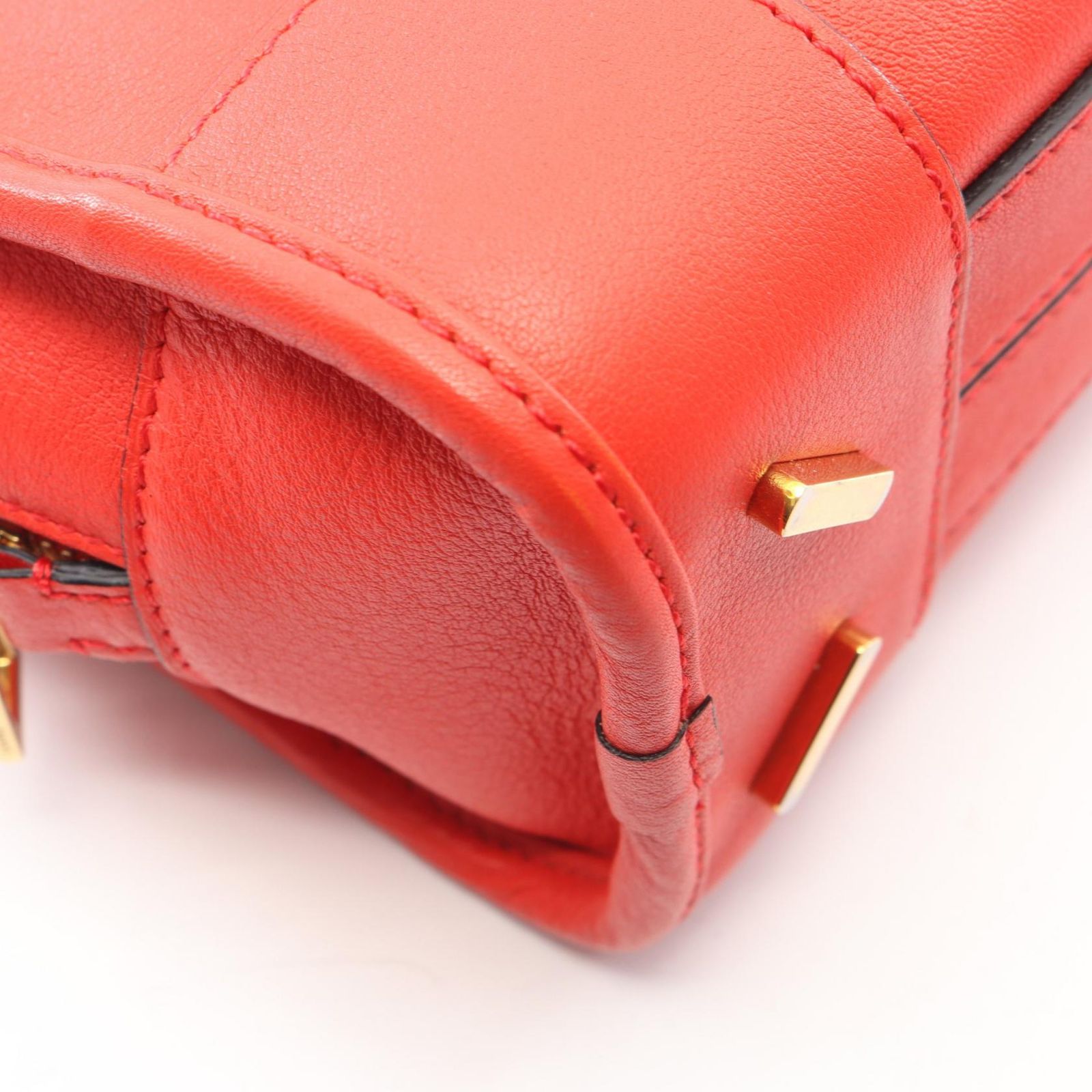 ロエベ LOEWE ハンドバッグ アマソナ23 2WAY レッド レザー アマソナ23 