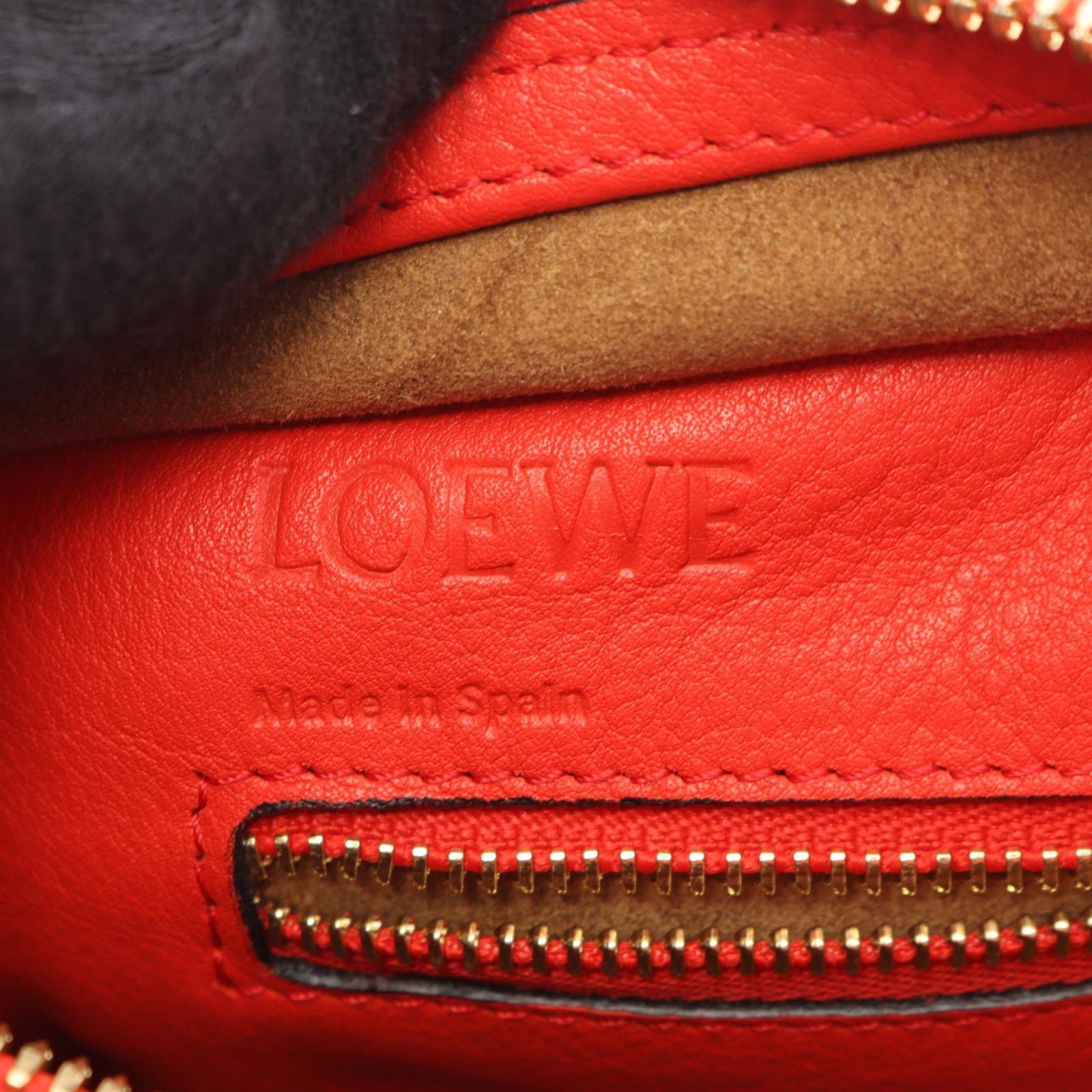 ロエベ LOEWE ハンドバッグ アマソナ23 2WAY レッド レザー アマソナ23 
