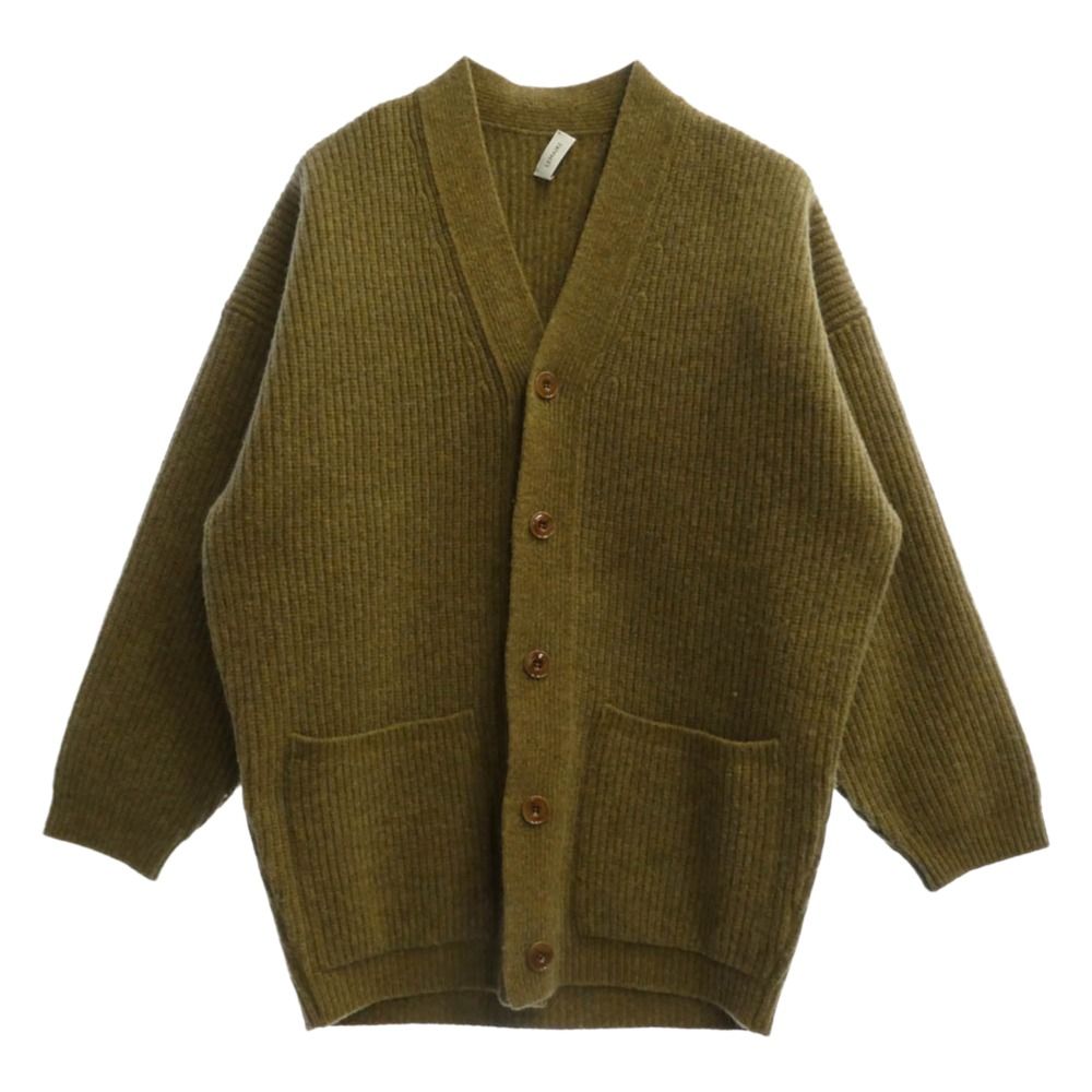 LEMAIRE ルメール 23AW CO1040 LK085 Felted Cardigan Coat オーバー