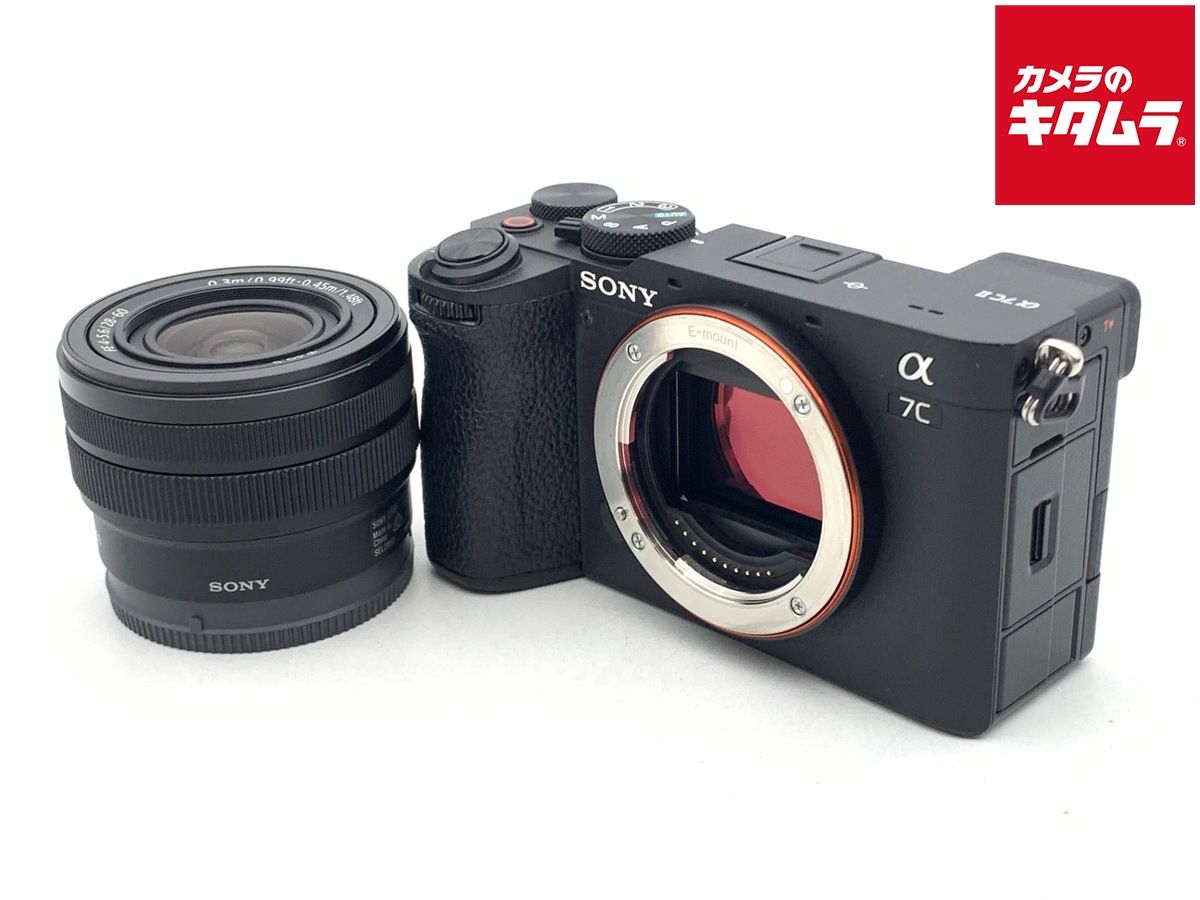 【中古】 【並品】 ソニー α7C II ズームレンズキット ブラック [ILCE-7CM2L B]