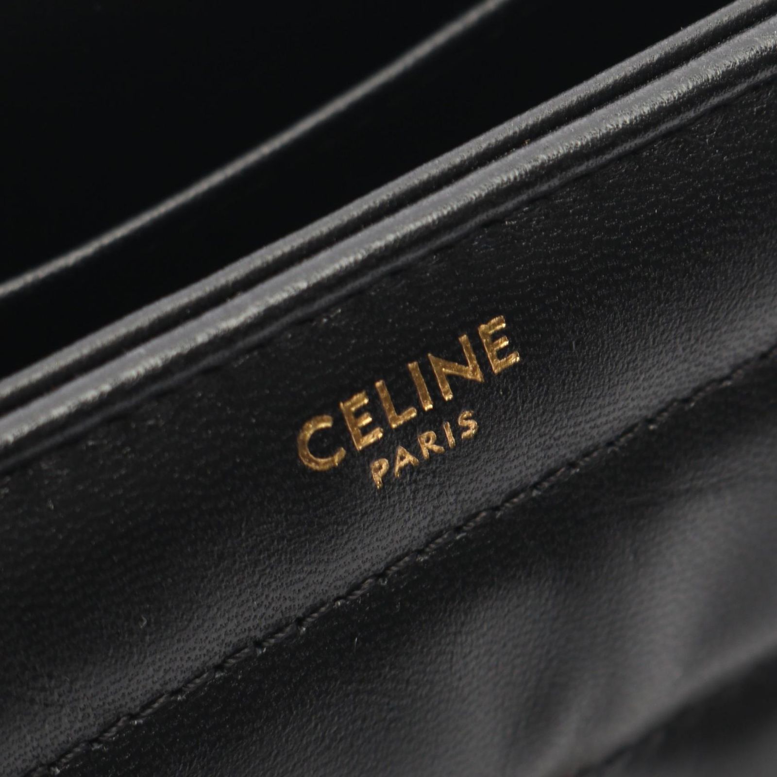 セリーヌ CELINE ショルダーバッグ モノクローム 111273 ブラック