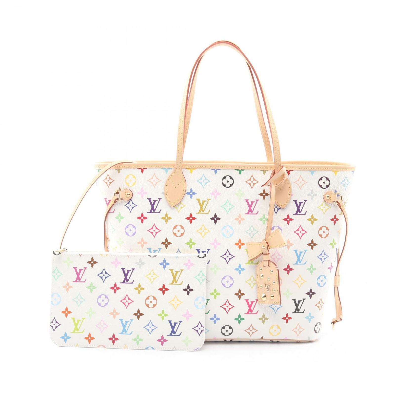 ルイ・ヴィトン LOUIS VUITTON トートバッグ LV × TM ネヴァーフルMM