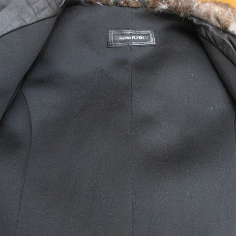 コレクションプリヴェ COLLECTION PRIVEE? レザージャケット 革ジャン 