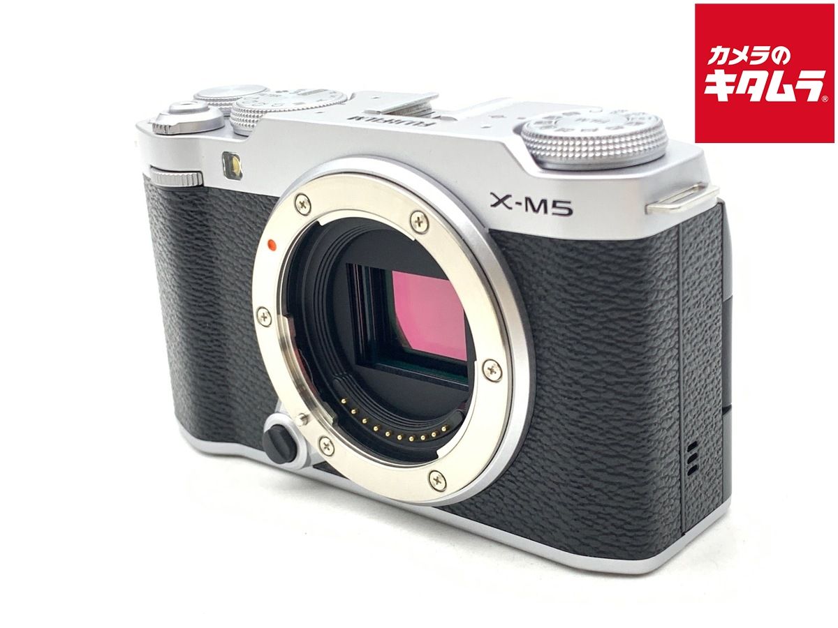 【中古】 【良品】 フジフイルム X-M5 ボディ シルバー