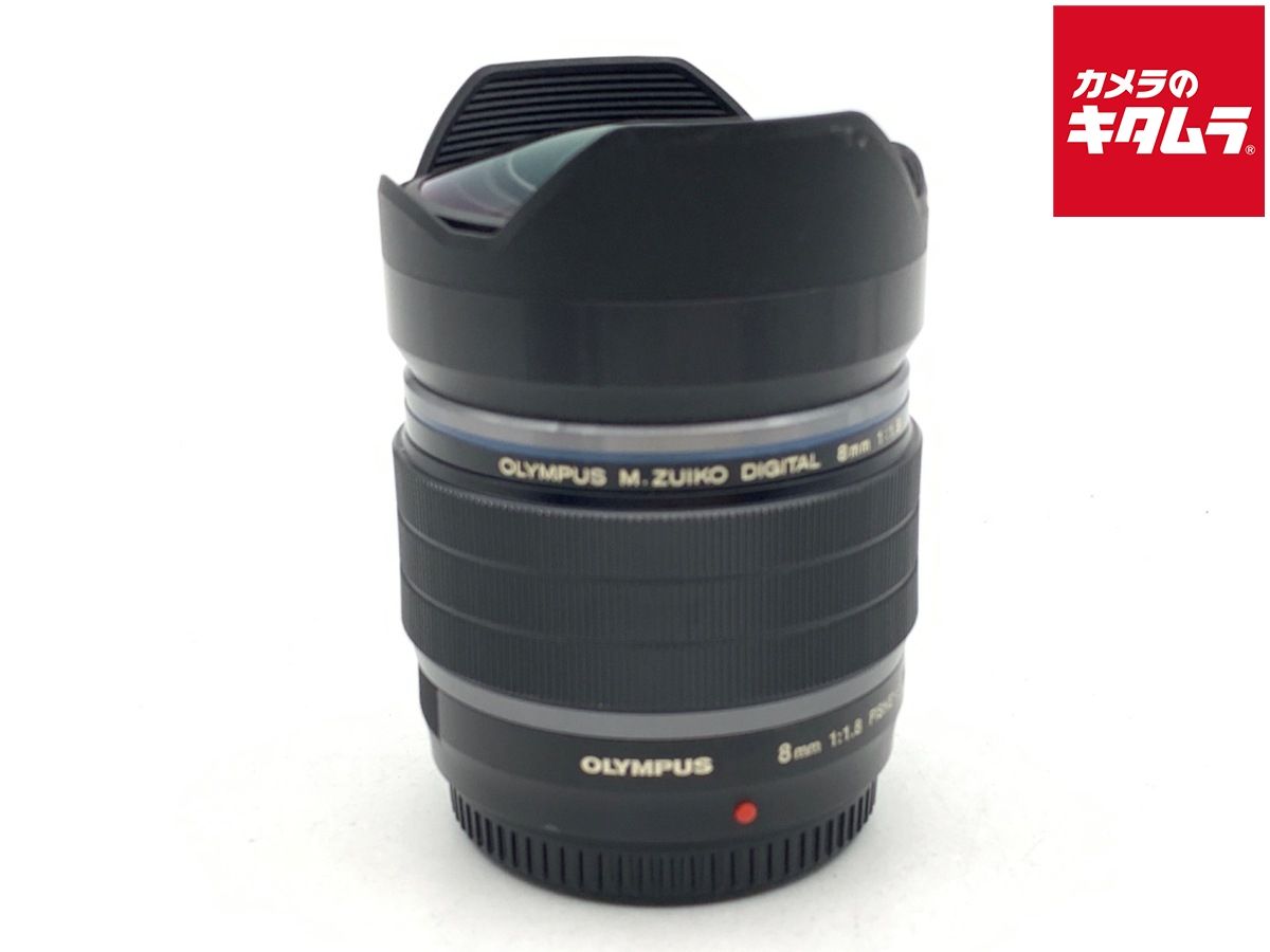 【中古】 【並品】 オリンパス M.ZUIKO DIGITAL ED 8mm F1.8 Fisheye PRO ブラック