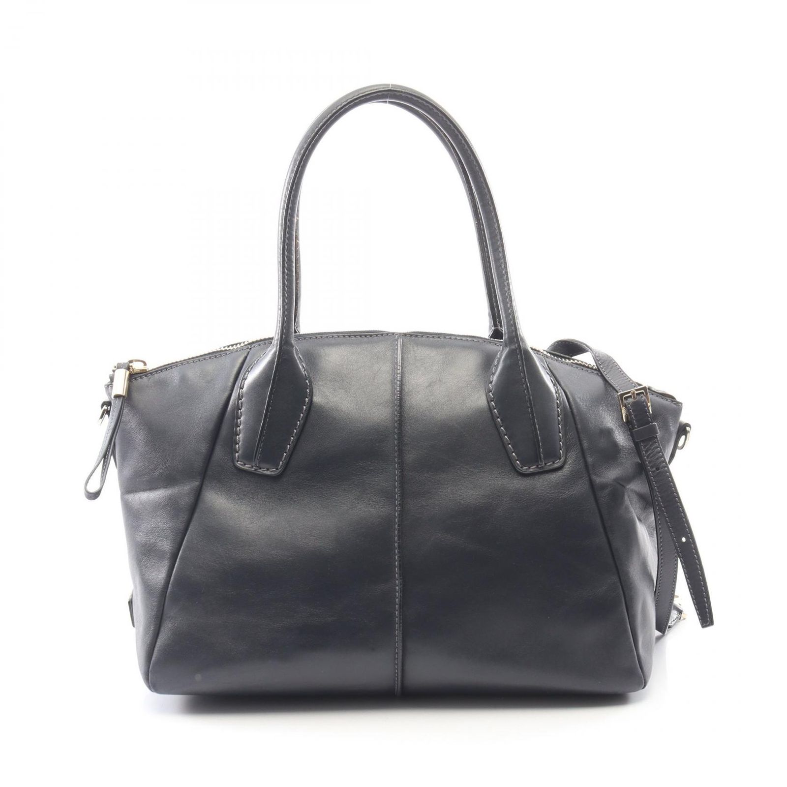 トッズ TOD'S ハンドバッグ Dバッグ 2WAY ネイビー レザー 2wayショルダー レディース Used B 23,902円