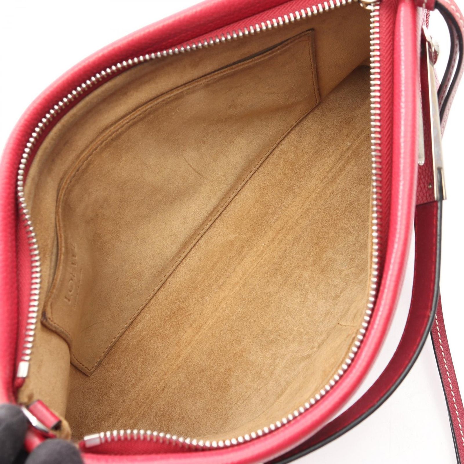 ロエベ LOEWE ハンドバッグ ミッシー スモール 2way ボルドー レザー 