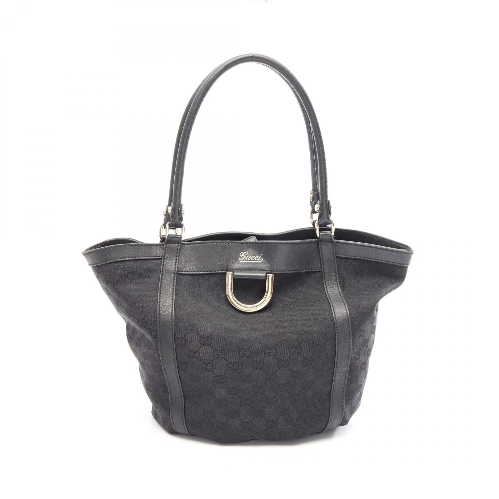 a**様確認ページ グッチ GUCCI トートバッグ アビー GGキャンバス 211982 ブラック