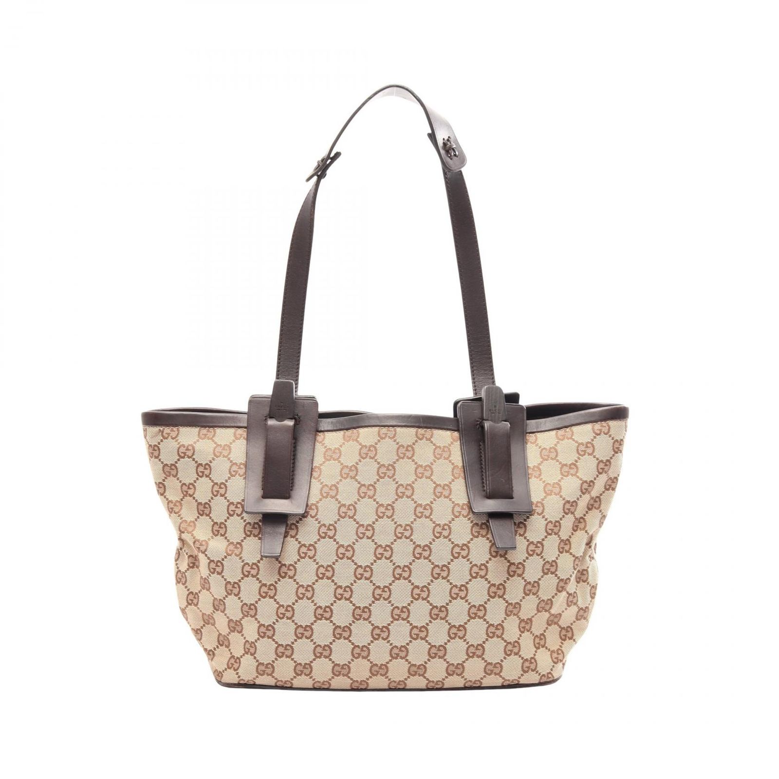 グッチ GUCCI トートバッグ GGキャンバス 106241 ベージュ キャンバス