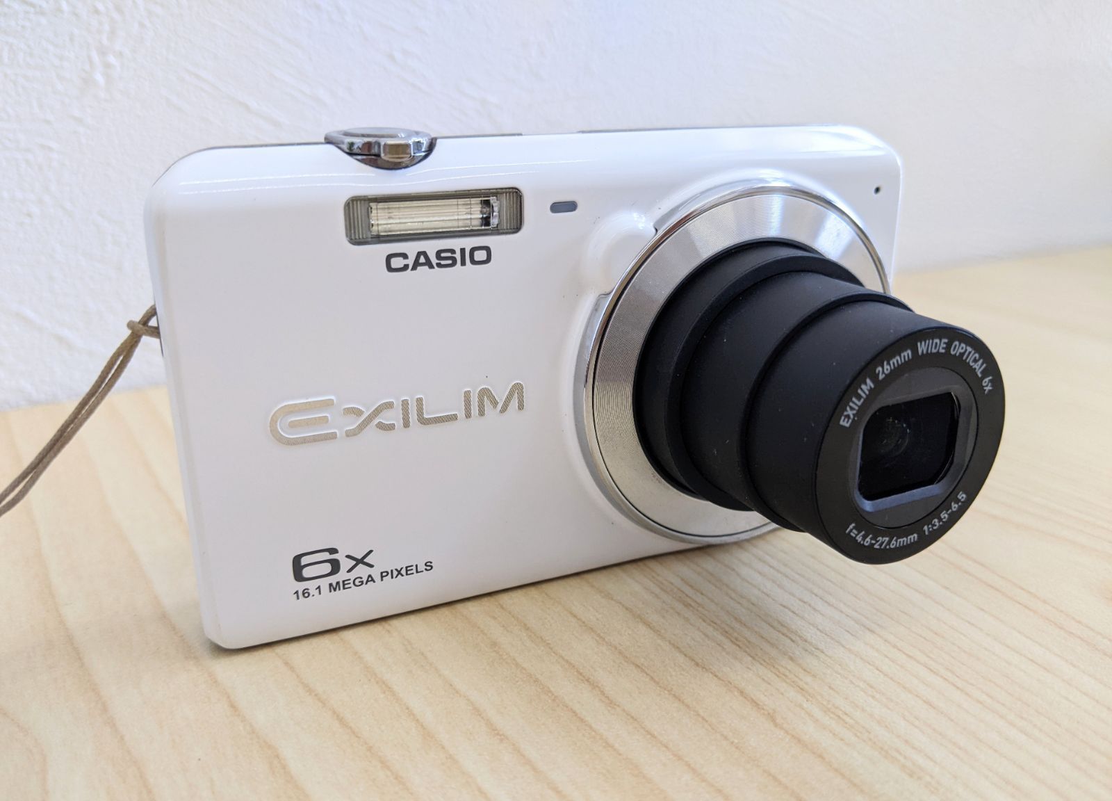 C【中古品】CASIO カシオ EXILIM エクシリム EX-ZS28 白 ホワイト I→C