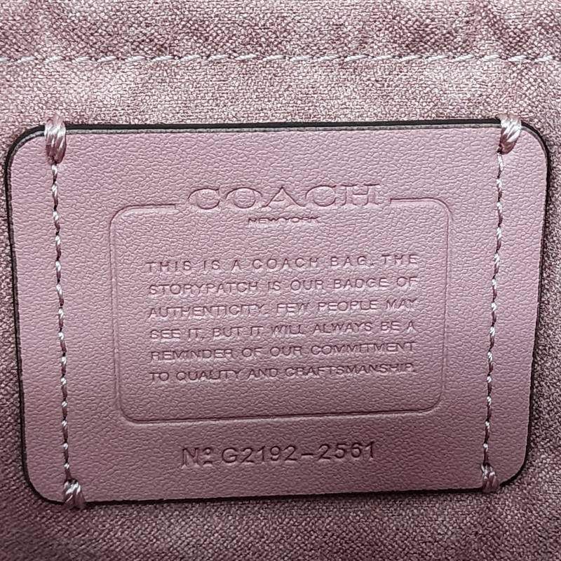 COACH コーチ ショルダーバッグ 2561 ピンク ゴールドチェーン
