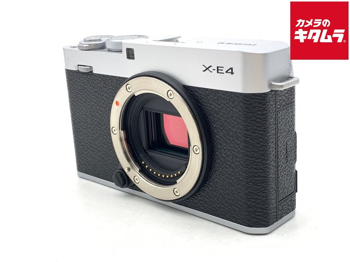 【中古】 【並品】 フジフイルム X-E4 ボディ シルバー
